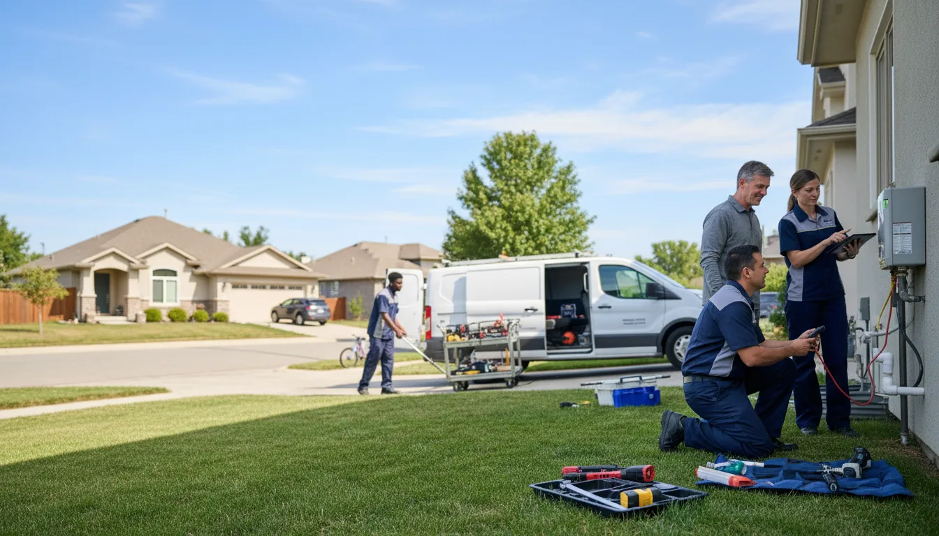 Tankless water heater service in Clinton, ME